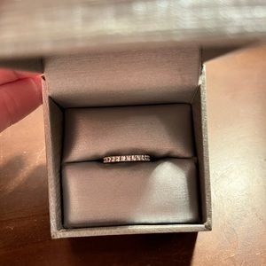 Size 5 diamond wedding band